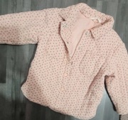 H&M KURTKA KURTECZKA WIOSENNA DLA DZIEWCZYNKI RÓŻOWA W KWIATKI 98 3 LATA