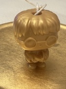 Unikatowa Złoty Harry Potter Kinder Joy Funko VT401 WBEI Gold
