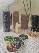 Świece intencyjne, przyciągania, harmonizowania energii- kody kreacji