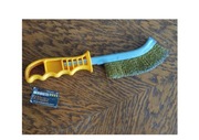 szczotka mosiężna druciana ręczna mocna szczelinowa 240 mm