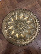 Talerz / taca mosiężna w stylu marokańskim średnica 41cm