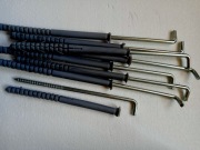 Kołki Rozporowe Ramowe Stalco Hak Prosty PH - 10x160 50szt