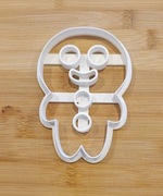 Wykrawacz foremka do pierniczków ciastek ludzik 12x8