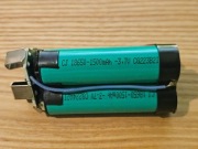 Akumulator do wkrętarki 3 baterie CJ 18650-1500mAh 12V złącze ładowania