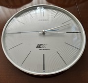 Duży zegar 30 cm PKP INTERCITY SEIKO Ścienny Unikalny Jak Nowy Kolekcjoner