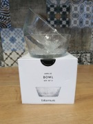 Komplet 2 miseczek szklanych 