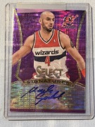 2013-14 SELECT #1 WIZARDS Marcin Gortat AUTO on Card 16/99 PULSAR