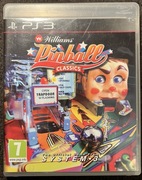 Williams Pinball Classics Sony PlayStation 3 (PS3) blu-ray