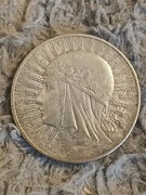 5 złotych 1932 Polonia, głowa kobiety II RP