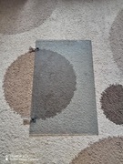 Drzwiczki szklane szkło hartowane z zawiasami 50x80cm prawe