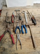 Zestaw narzędzi warsztatowych narzędzia