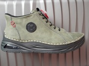 sneakersy botki damskie rieker ocieplane oliwkowe 40 nowe