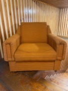 Fotel PRL vintage – oryginał, Fabryki Mebli Słupsk, lata 60/70