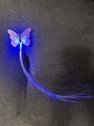 Nowość! Świecąca różnymi kolorami spinka- motyl