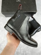 Luksusowe męskie buty za kostkę czarne Paul Smith rozmiar 6/40