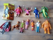 Figurki Scooby-Doo oryginalne zestaw 12 sztuk