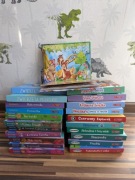 książka rozkładanka obrazki trójwymiarowe trzy świnki Pinokio kopciuszek