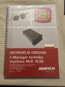 Horsch E-manager MIDI 10.06 instrukcja po polsku
