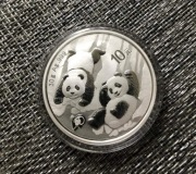Srebrna moneta Panda Chińska 2022 