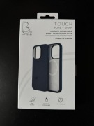 B Safe Silicone case magsafe etui apple Iphone 15 Pro Max Navy Granatowe