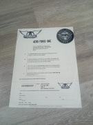 Aerosmith -Aero force one wkładka do płyty winylowej