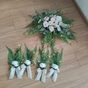 Ozdoby na samochód ślubny 