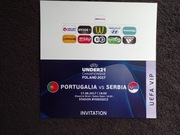 PORTUGALIA - SERBIA UEFA EURO U21 2017 POLSKA 17-6-2017 UEFA VIP