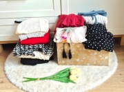 Paka ubrań mix rozmiarów ponad 20 sztuk