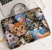 Torba na laptopa dla kociarzy 38 cm x 26 cm 