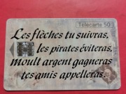 FRANCJA    - Karta telefoniczna  /  ODMIANA  /  MAPY