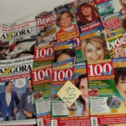 Blizej  zycia  Zycie na gorąco 100 porad Angora  zestaw  czasopism