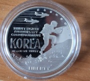 1 dollar rocznica wojny w Korei 1991r