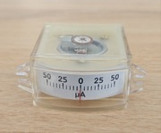 Mikroamperomierz M4248 - zakres 50-0-50 µA 