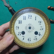 Tarcza porcelanowa z ramką i podładem do Francuza śr.mon.102 mm.