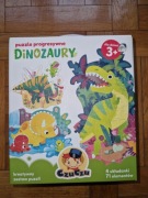 Puzzle CzuCzu Progresywne Dinozaury 71 elementów dla dzieci 3+