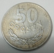 50 GROSZY 1971 - WADA TŁOCZENIA 