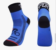 Skarpetki sportowe na rower, wchłaniające pot i oddychające - super wzór