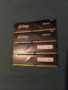 KF432C16BB1K4/64 Kingston Fury Beast 4x16 GB