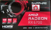 Sapphire RX 6700 10 GB OC. 2GB więcej ma znaczenie. Zamiana?