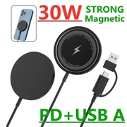 Szybka Ładowarka USB 30W typ C do Iphone + Lightni