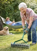 PROFESJONALNY AERATOR OGRODOWY PREMIUM 2W1 STALOWY 21 ZĘBÓW  