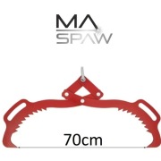 chwytak samozaciskowy 10mm do drewna kłód 70cm