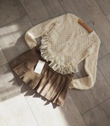 Spodncio spodenki krata czekolada zara 36S