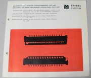 KARTA KATALOG UNITRA UNITECH BARTOSZYCE 2 SZT