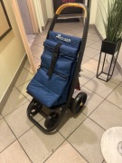 Wózek na zakupy ROLSER składany 4 koła 38L + 7L /M Clec Termo Polar M8 Plus