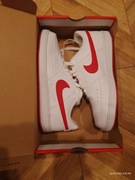 Nike Buty Męskie Sportowe Sneakersy Court Vision Low biało - czerwone 42 EU