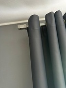 Karnisz + żabki- efektowny kwadratowy i gruby