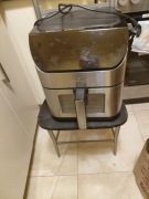 Frytkownica beztłuszczowa Lehmann 8 l 1800 W z okienkiem podglądu