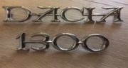Dacia 1300 oryginalne napisy znaczki 