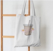 Eko torba bawełniana z nadrukiem espresso kawa